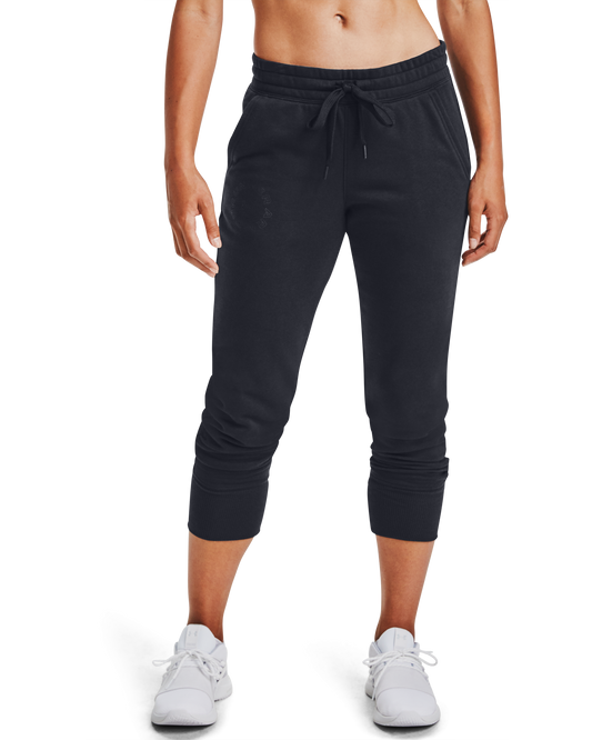 Women's UA Rival Fleece Metallic Joggers