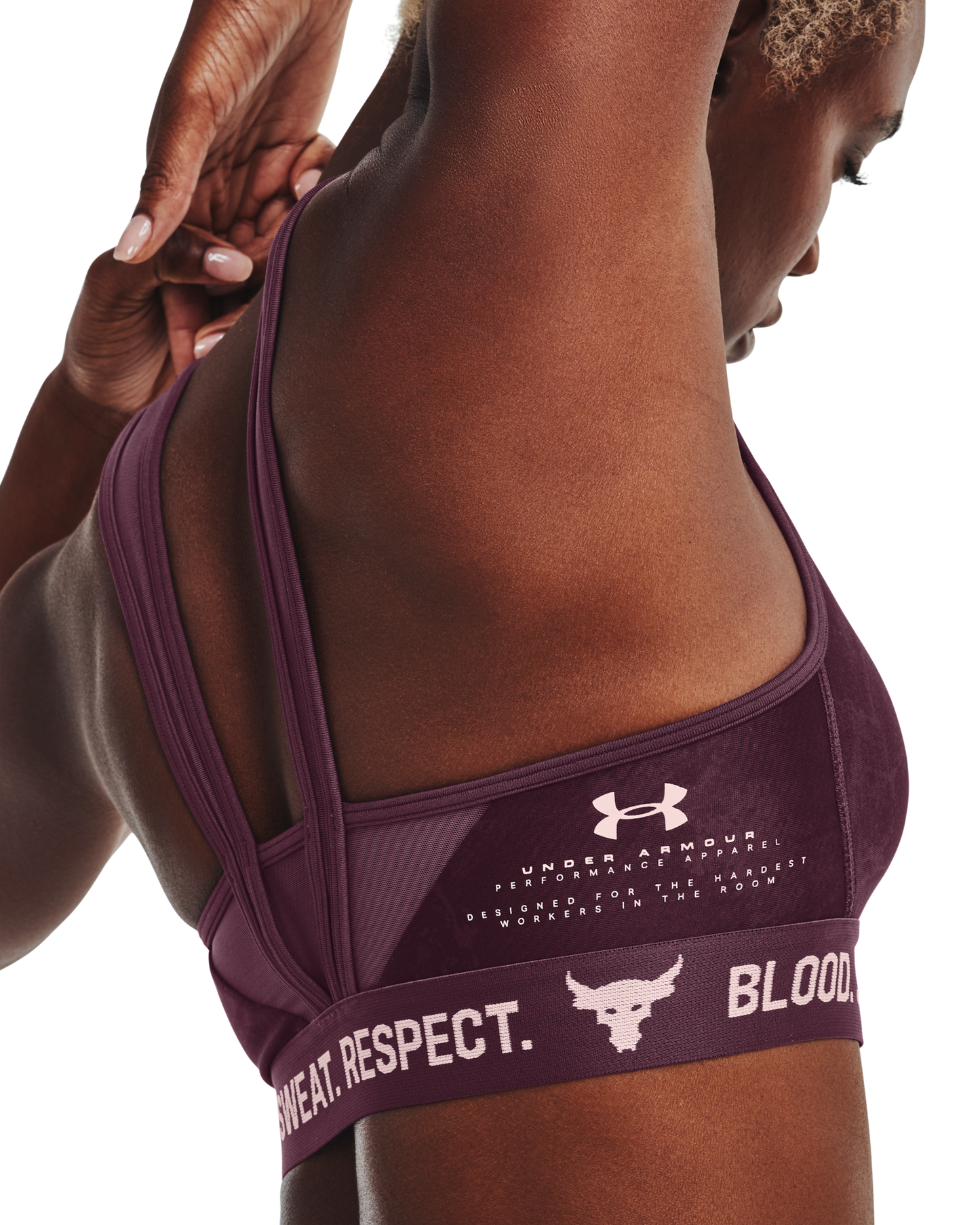 Women's UA HeatGear® Project Rock Sports Bra