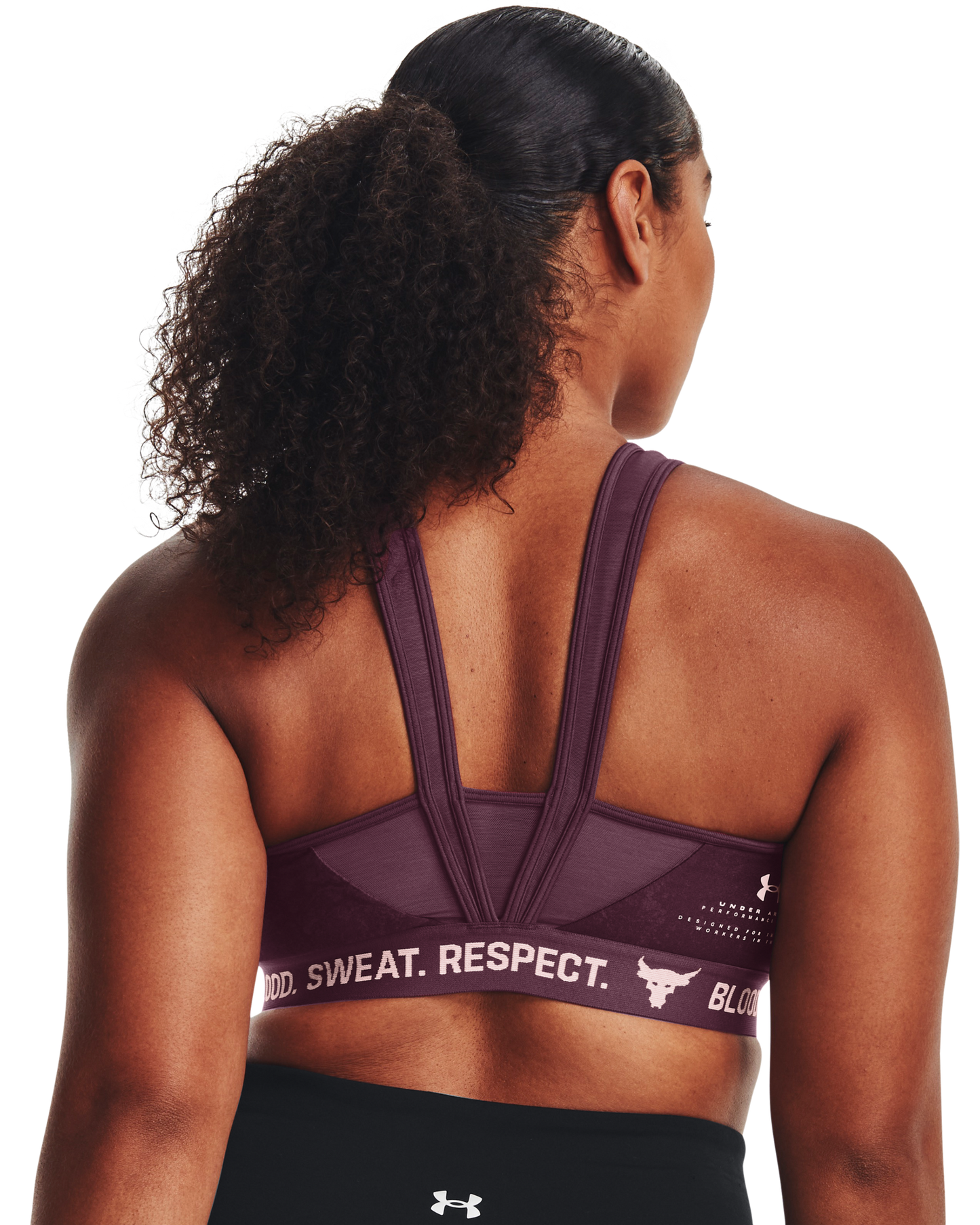 Women's UA HeatGear® Project Rock Sports Bra