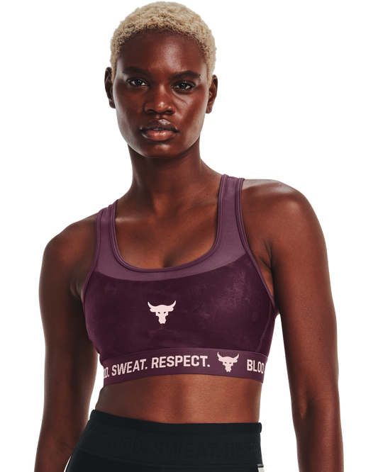 Women's UA HeatGear® Project Rock Sports Bra