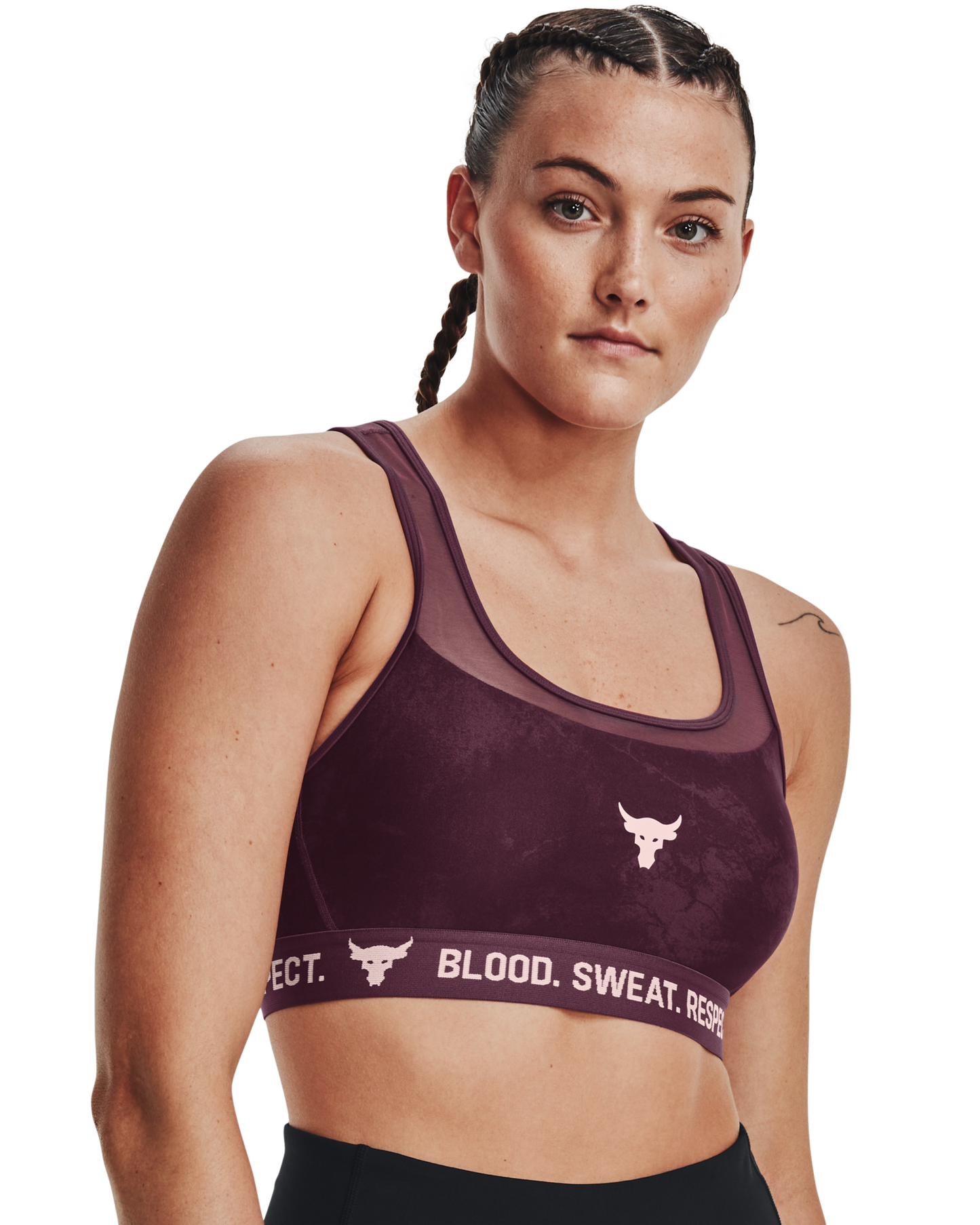 Women's UA HeatGear® Project Rock Sports Bra