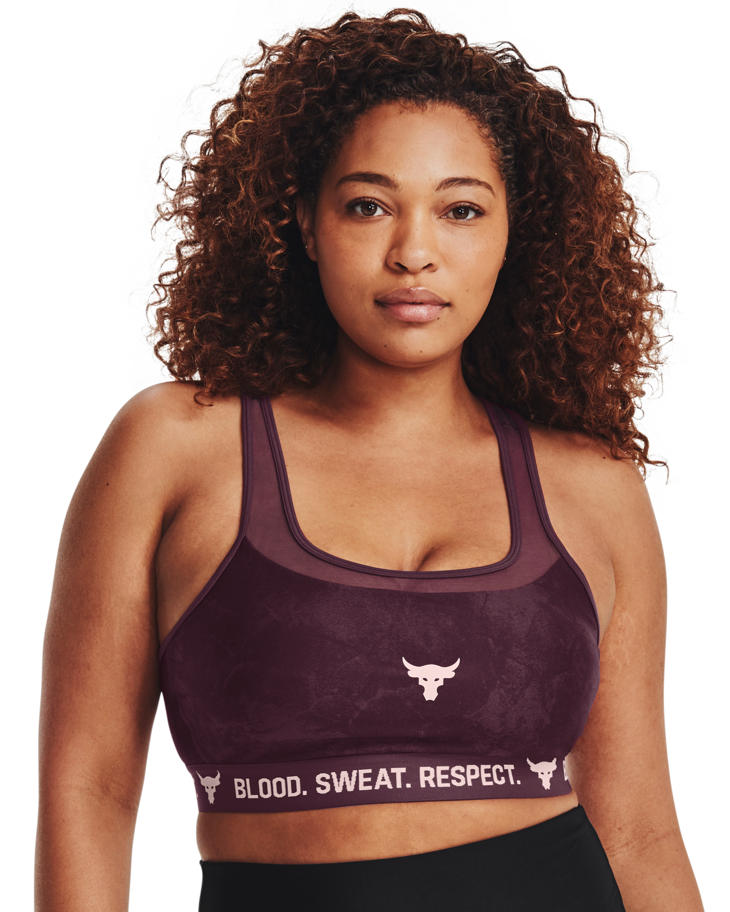 Women's UA HeatGear® Project Rock Sports Bra