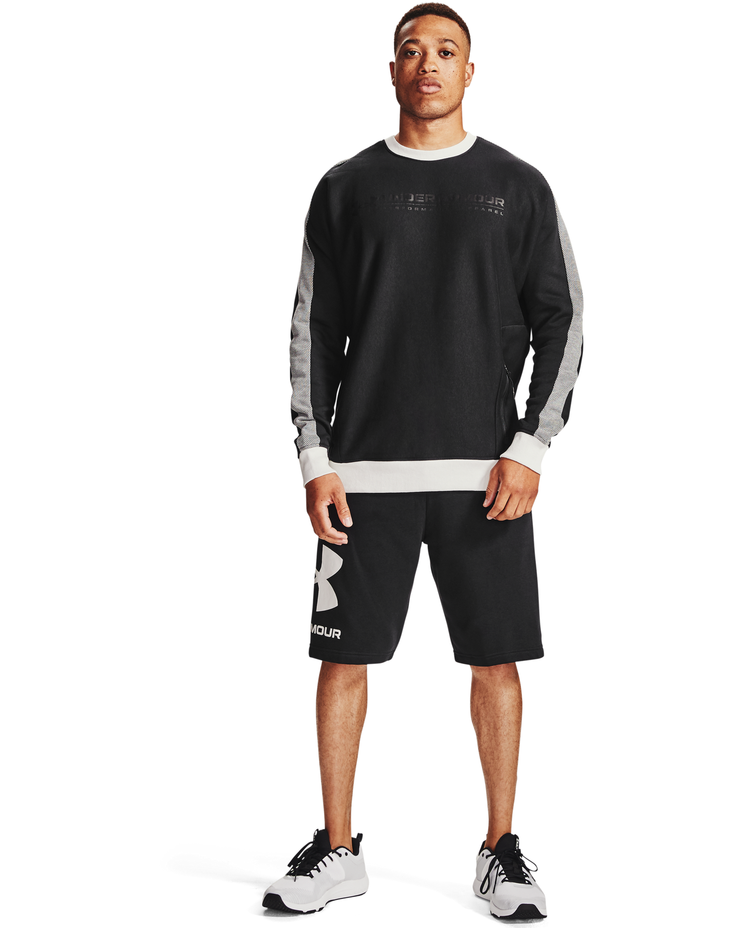 Men's UA Rival Fleece AMP Crew