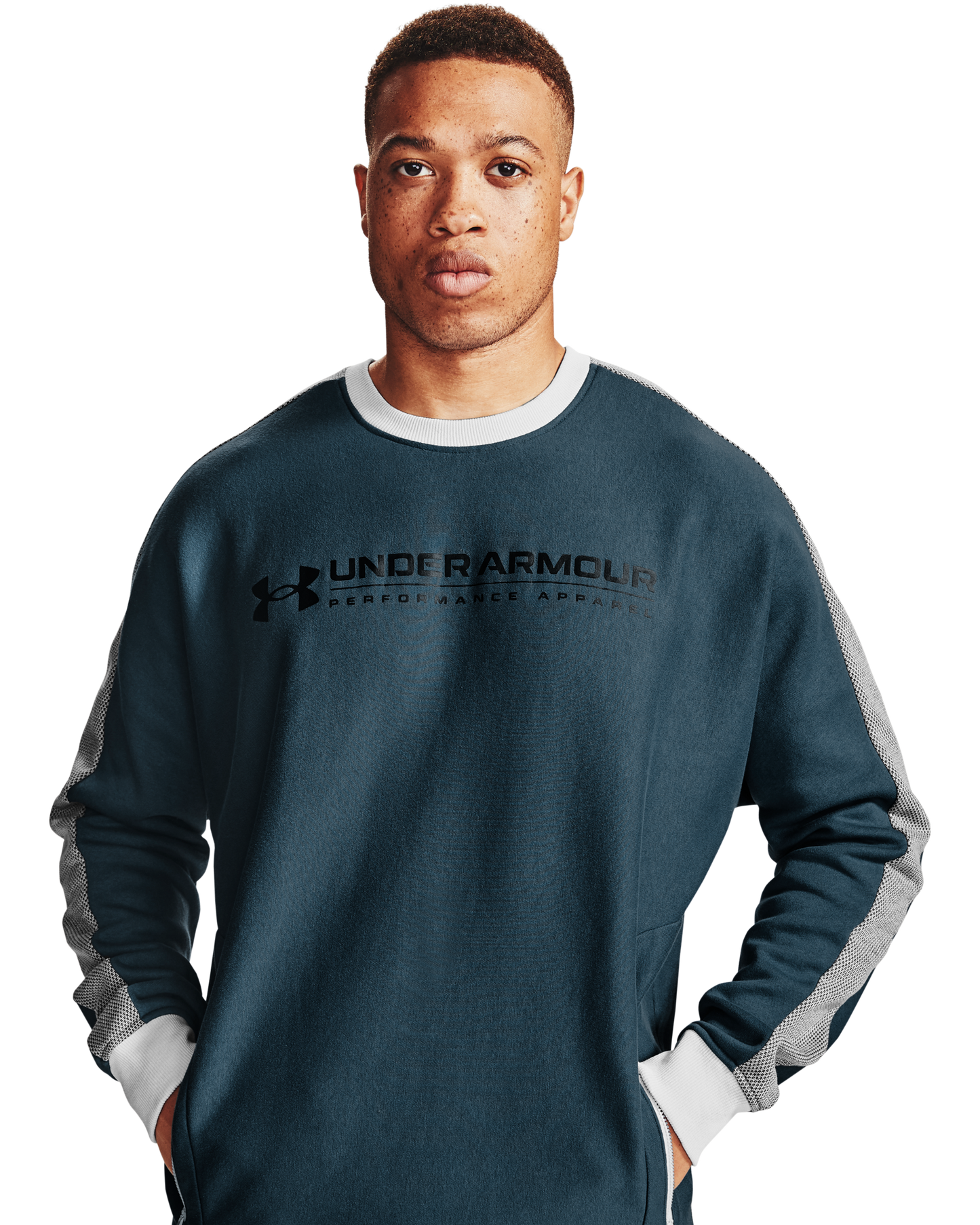 Men's UA Rival Fleece AMP Crew
