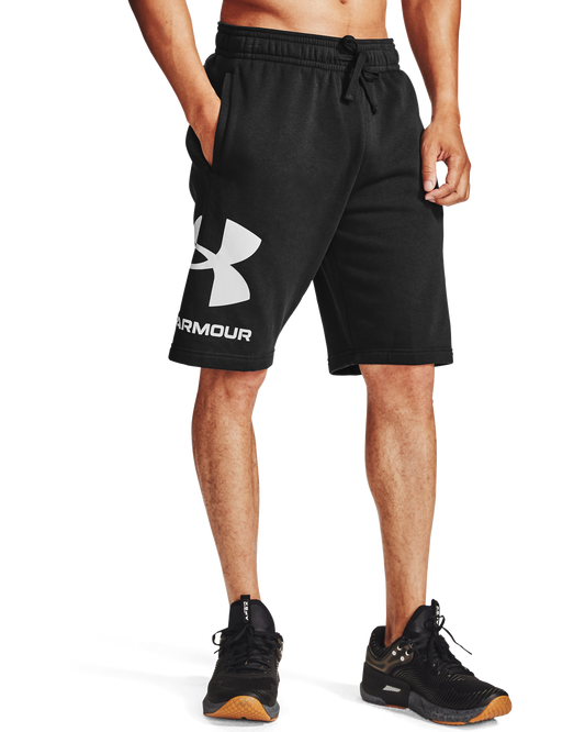 Men's UA Rival Fleece Big Logo Shorts