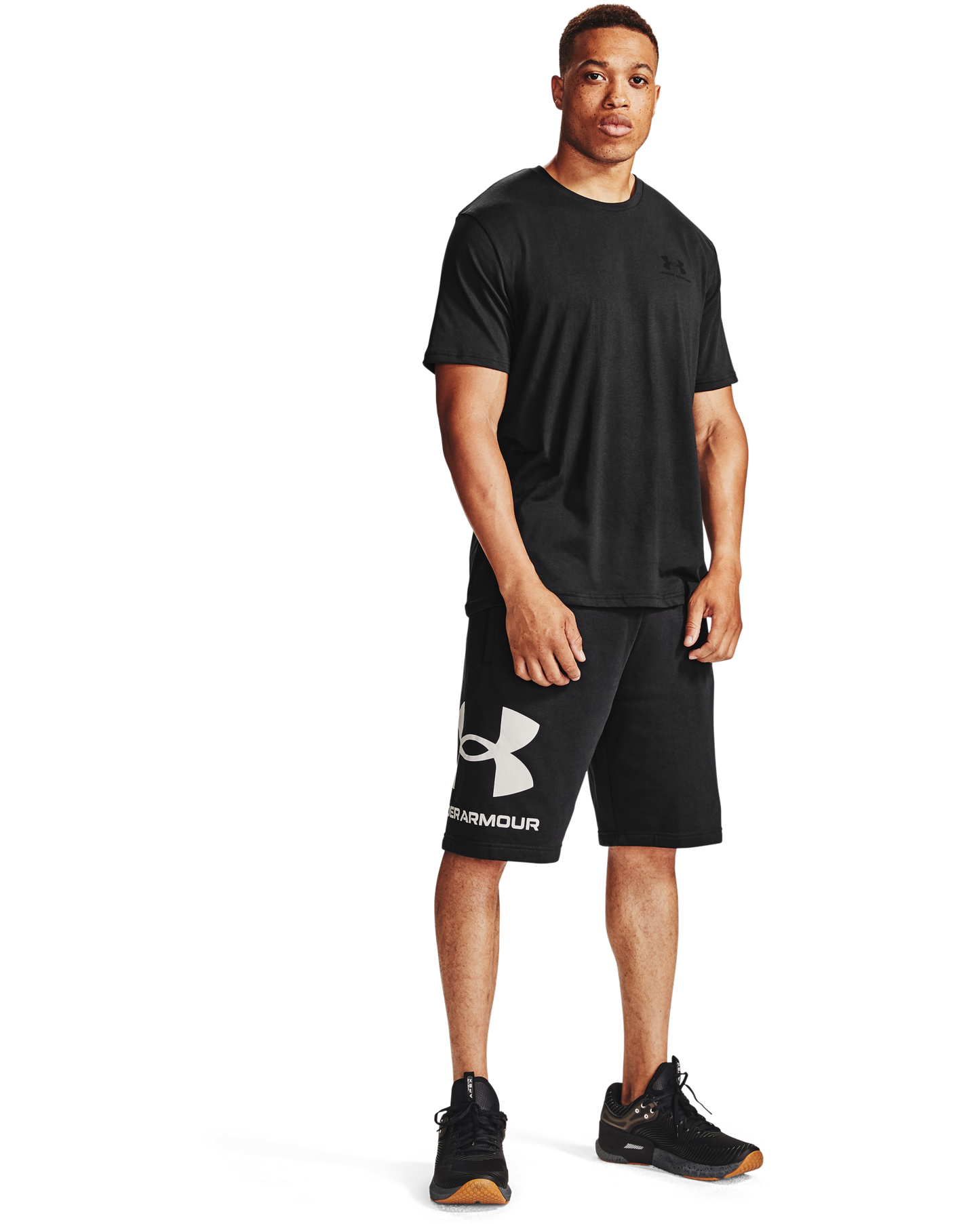 Men's UA Rival Fleece Big Logo Shorts