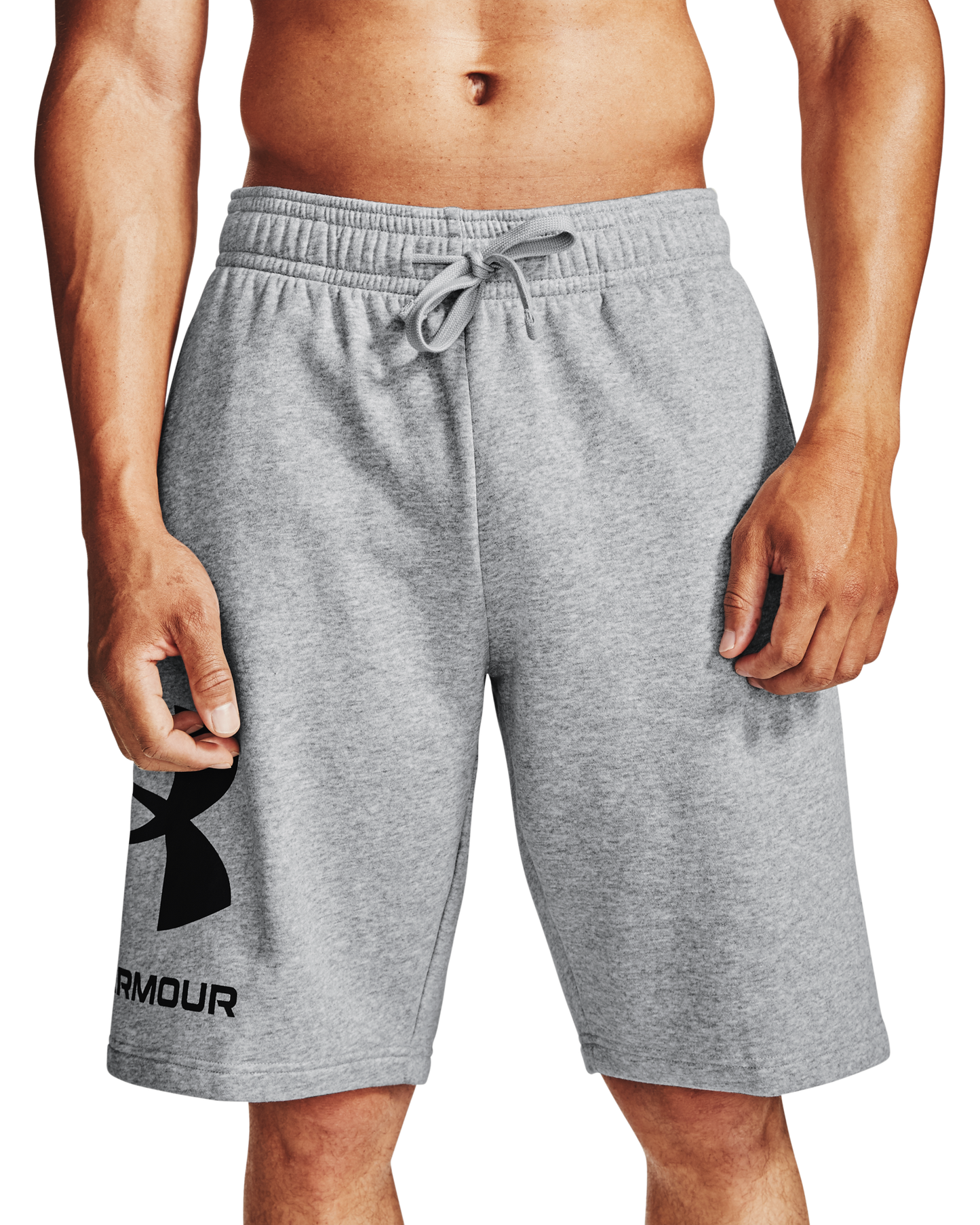 Men's UA Rival Fleece Big Logo Shorts