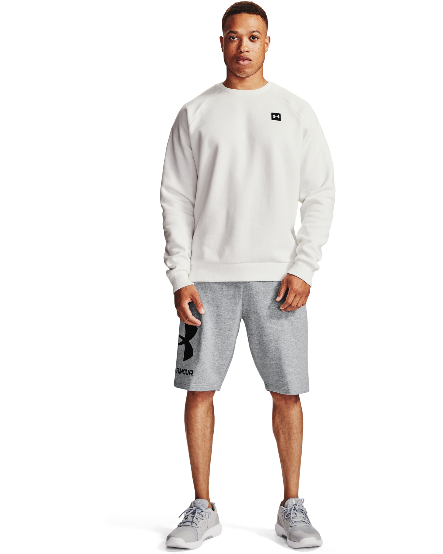 Men's UA Rival Fleece Big Logo Shorts