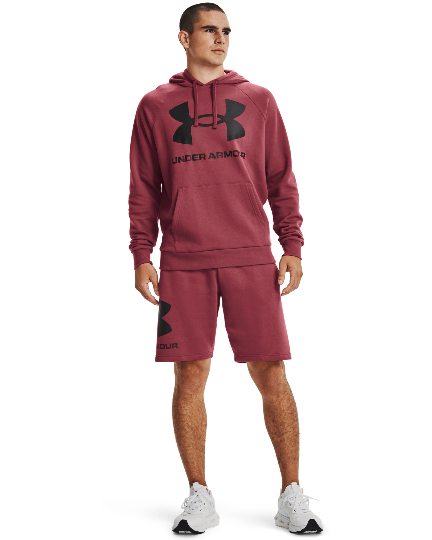 Men's UA Rival Fleece Big Logo Shorts
