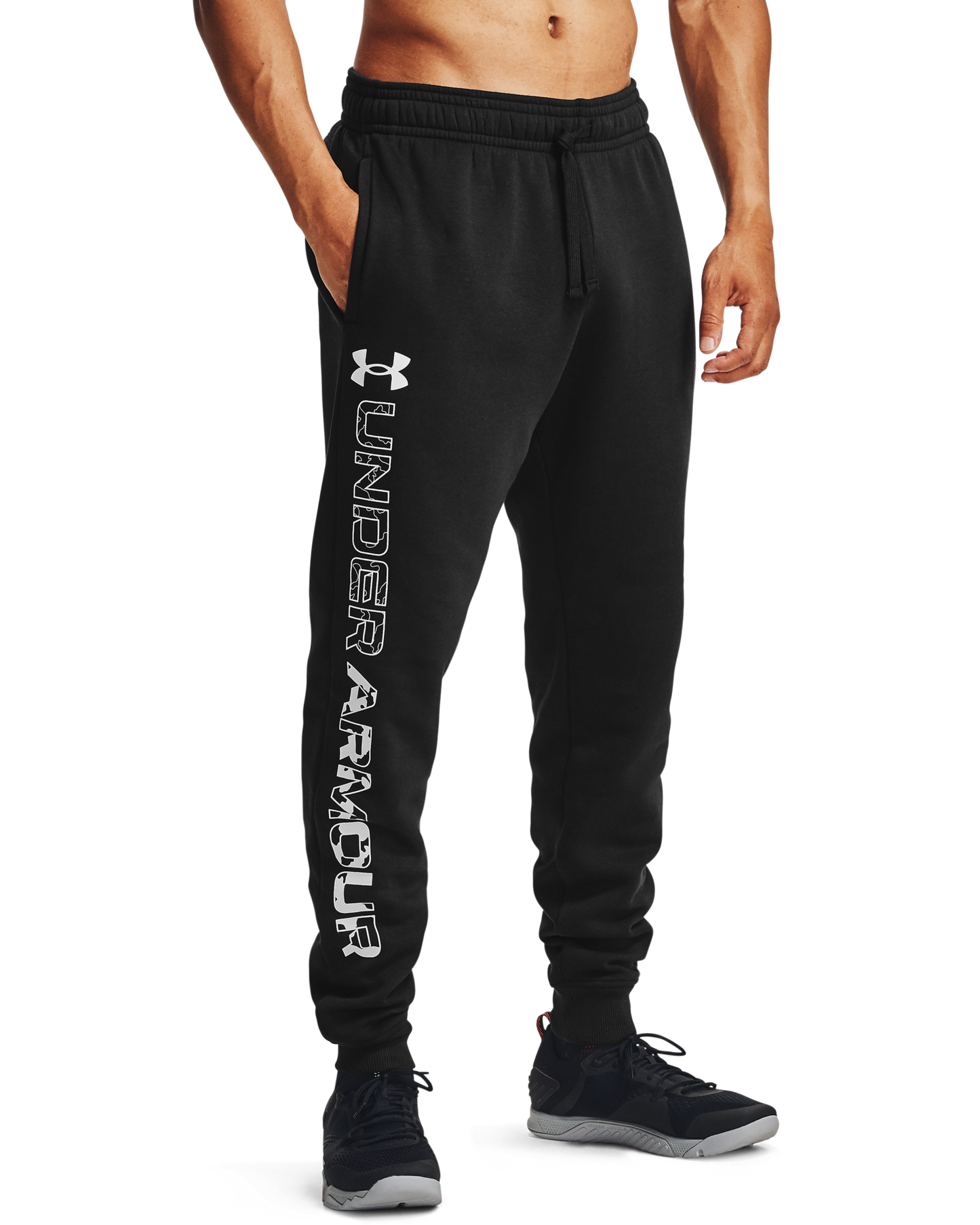 Men's UA Rival Fleece Graphic Joggers