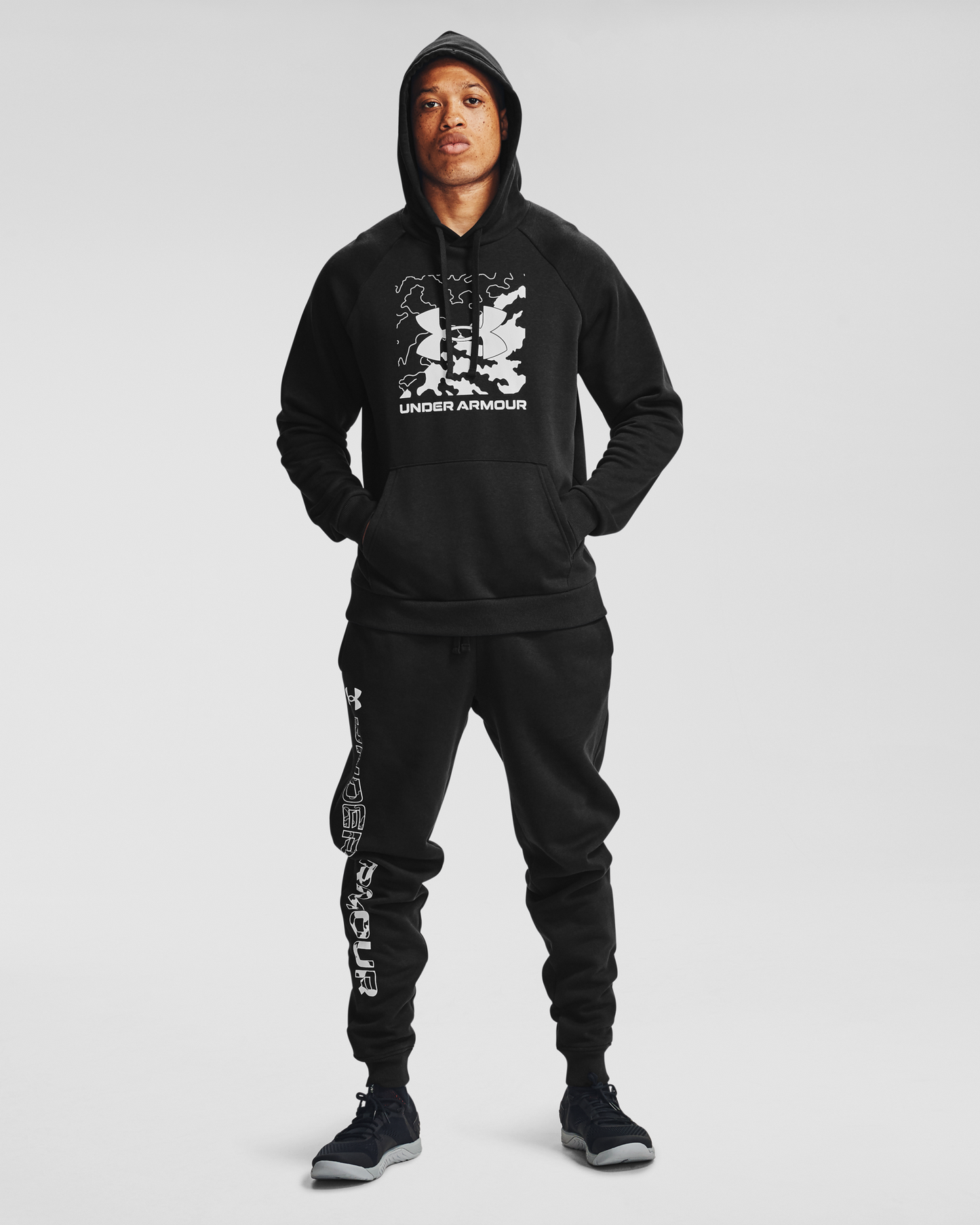 Men's UA Rival Fleece Graphic Joggers