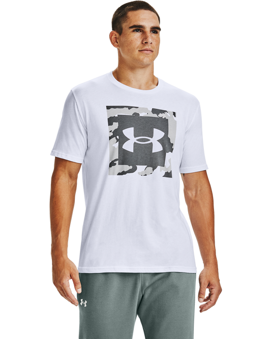 Men's UA Camo Box Logo Short Sleeve