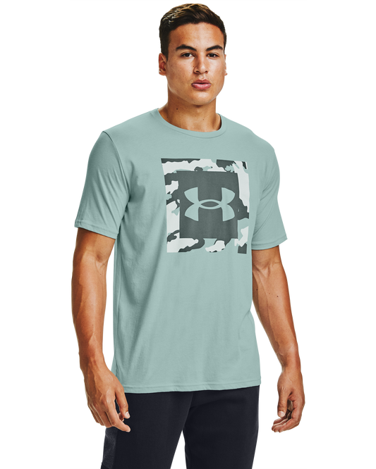 Men's UA Camo Box Logo Short Sleeve