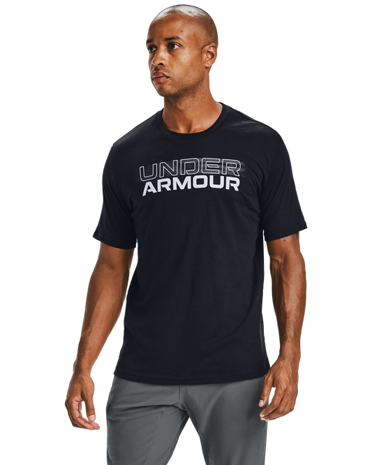 Men's UA Blurry Logo Wordmark Short Sleeve
