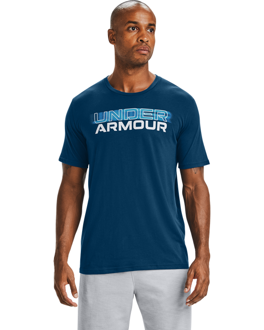 Men's UA Blurry Logo Wordmark Short Sleeve