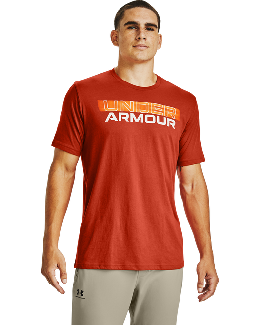 Men's UA Blurry Logo Wordmark Short Sleeve