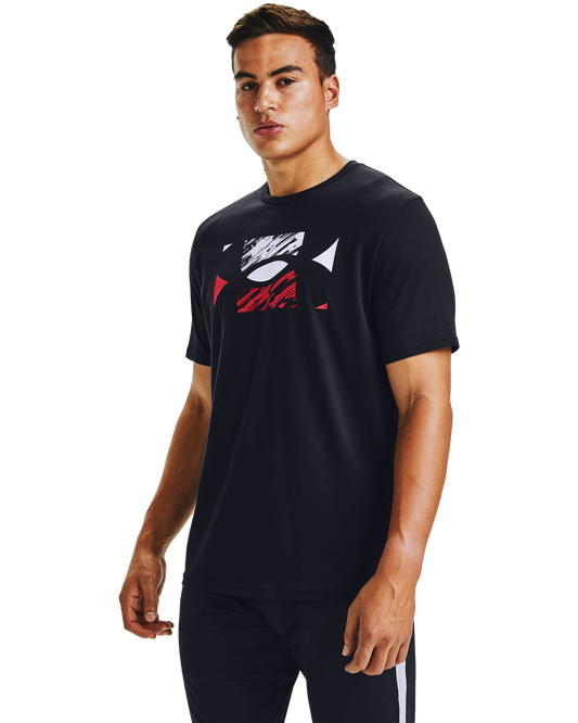 Men's UA Big Logo Sketch Short Sleeve
