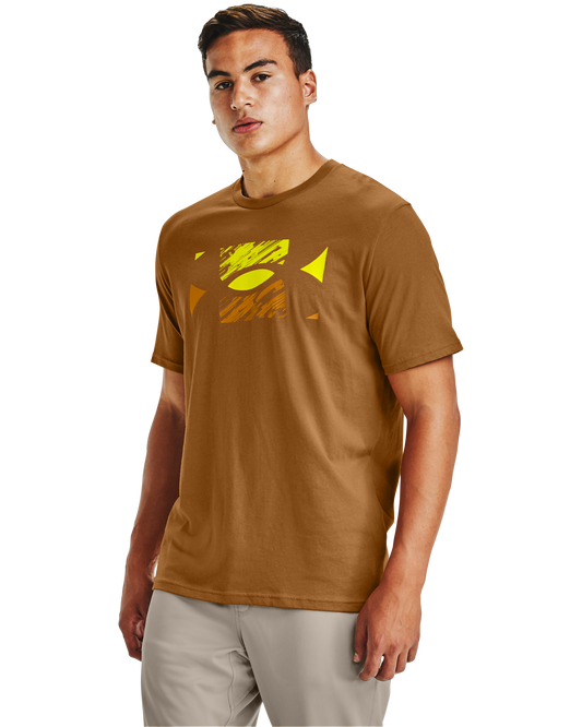 Men's UA Big Logo Sketch Short Sleeve