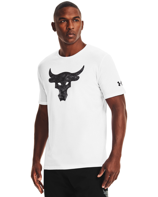 Men's Project Rock Brahma Bull Logo Short Sleeve