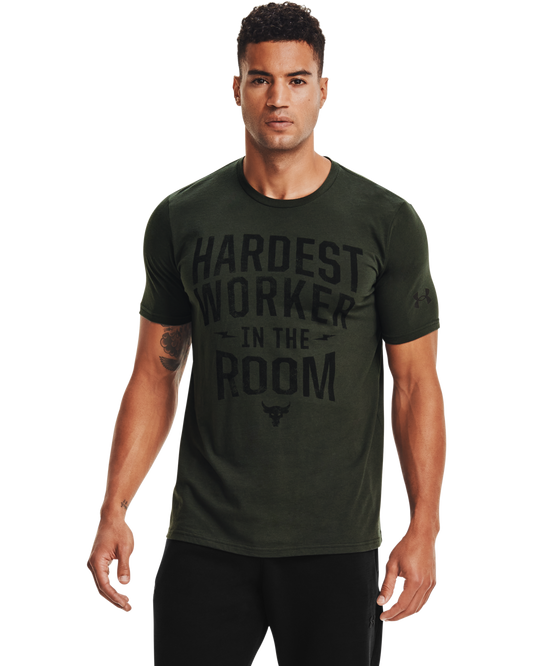 Men's Project Rock Hardest Worker Short Sleeve