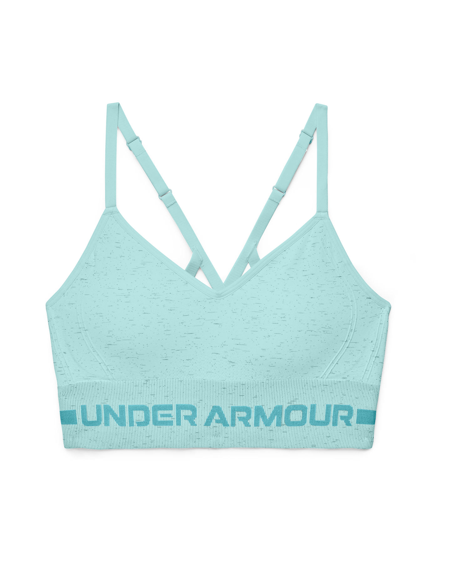 Women's UA Seamless Low Long Heather Sports Bra