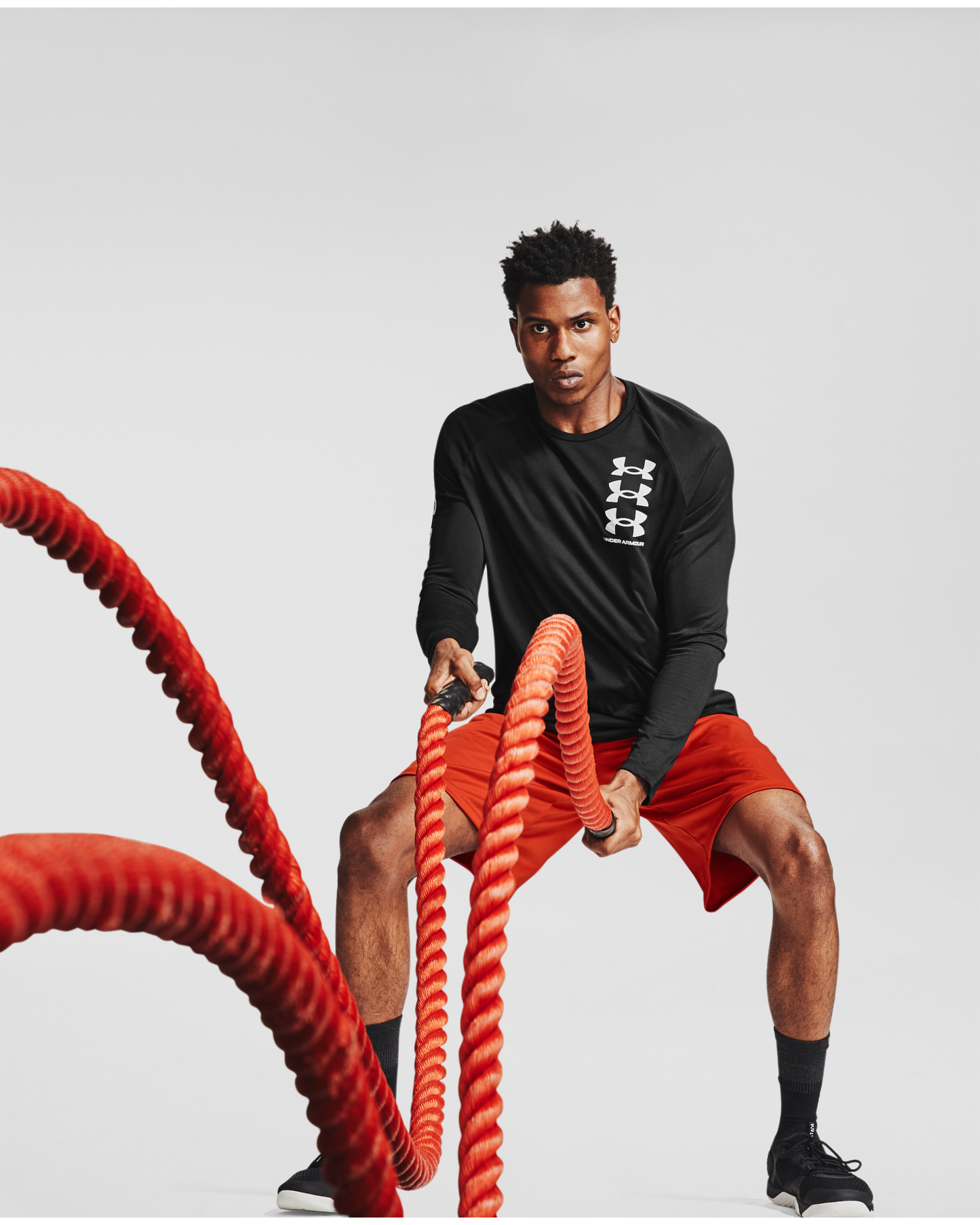 Men's UA Tech™ Triple Logo Long Sleeve