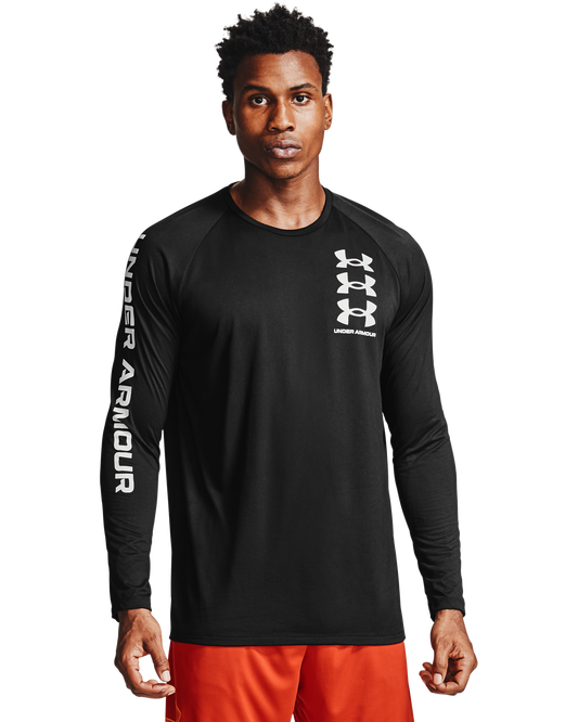 Men's UA Tech™ Triple Logo Long Sleeve