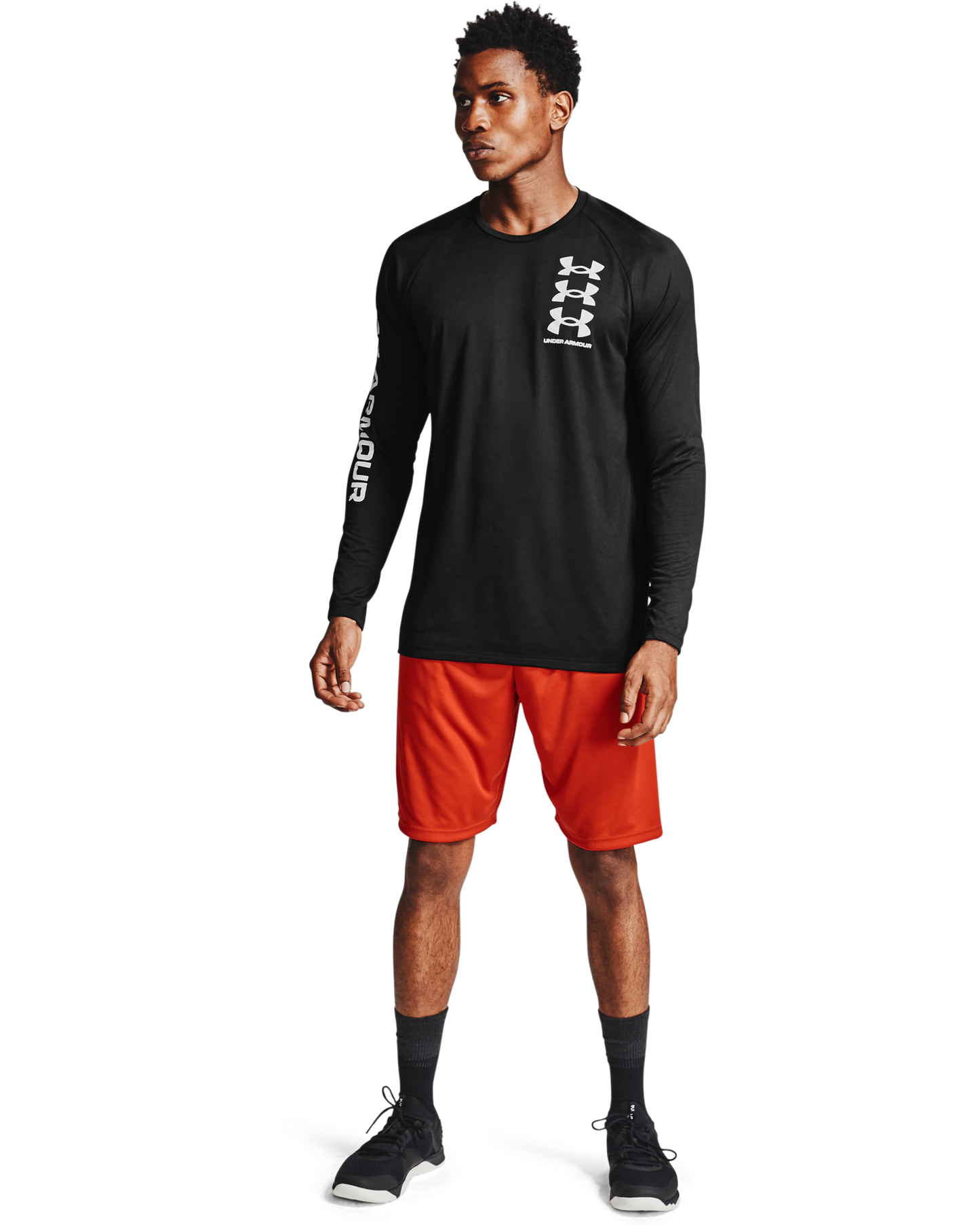 Men's UA Tech™ Triple Logo Long Sleeve