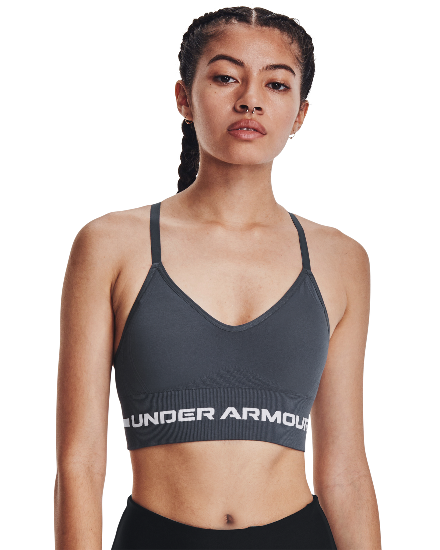 Women's UA Seamless Low Long Sports Bra