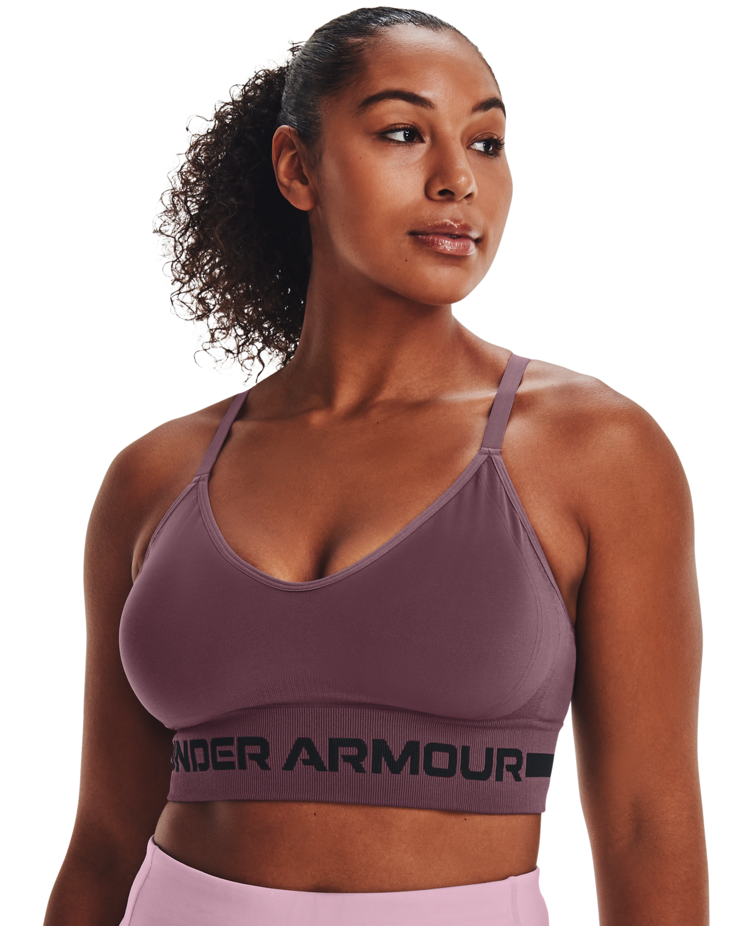 Women's UA Seamless Low Long Sports Bra
