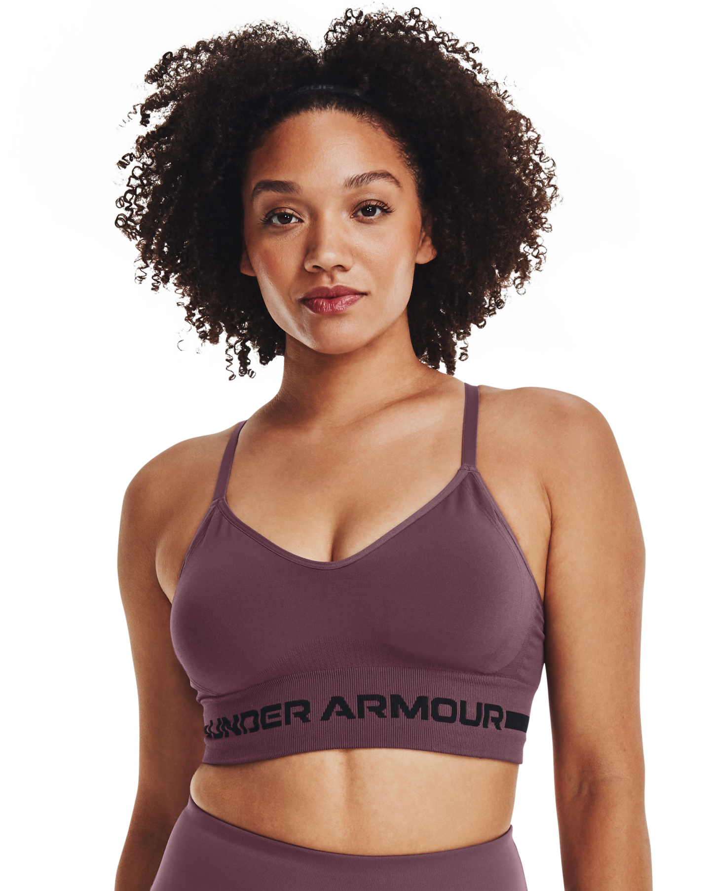Women's UA Seamless Low Long Sports Bra