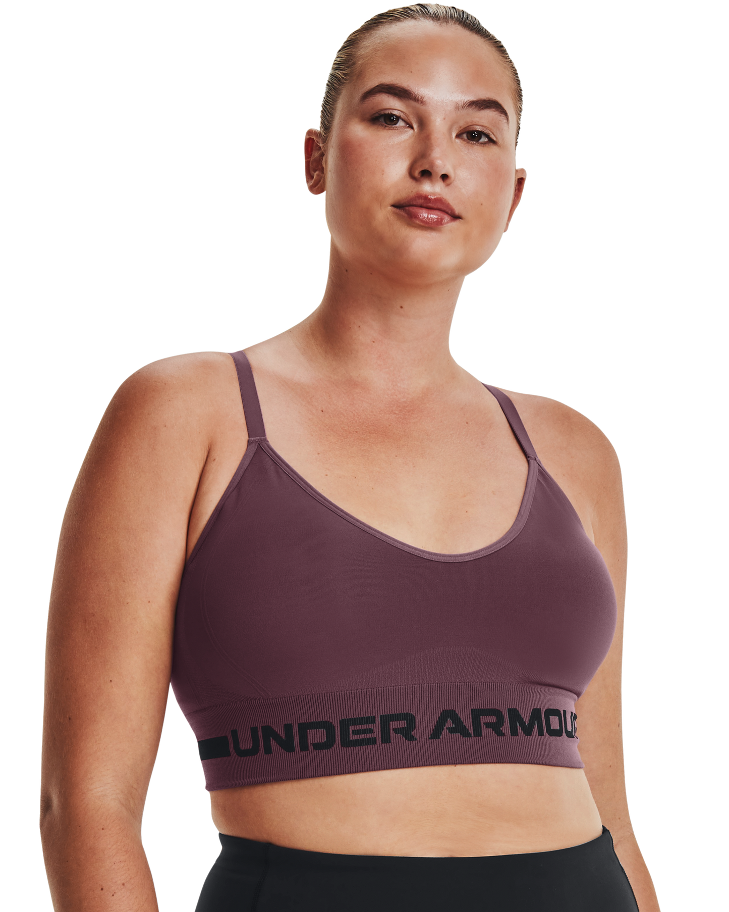 Women's UA Seamless Low Long Sports Bra