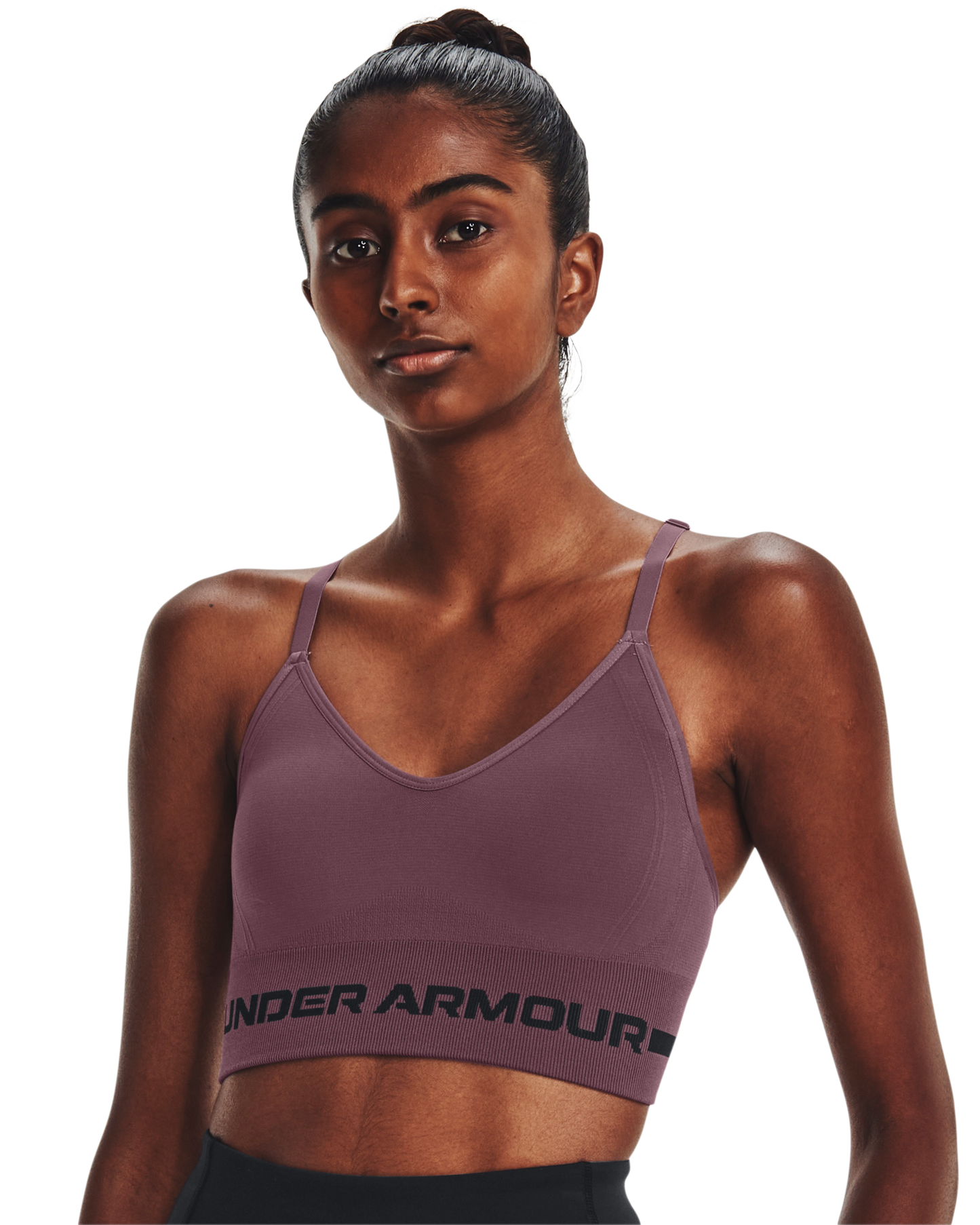 Women's UA Seamless Low Long Sports Bra