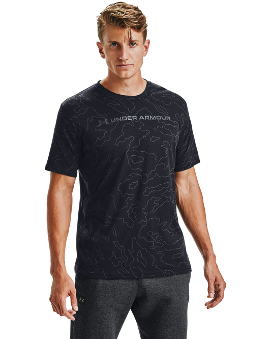 Men's UA All-Over Wordmark Short Sleeve