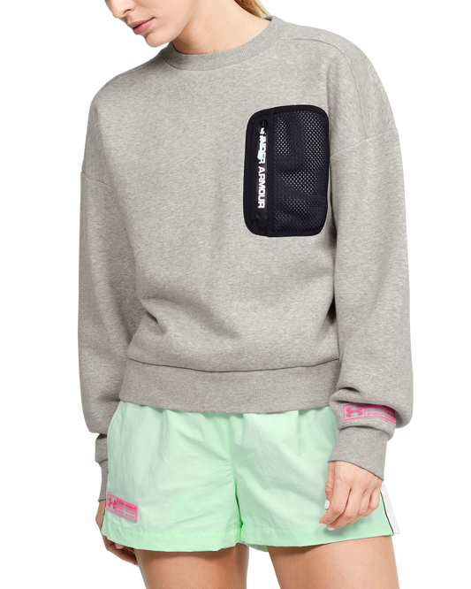 Women's UA Summit Rival Fleece Crew
