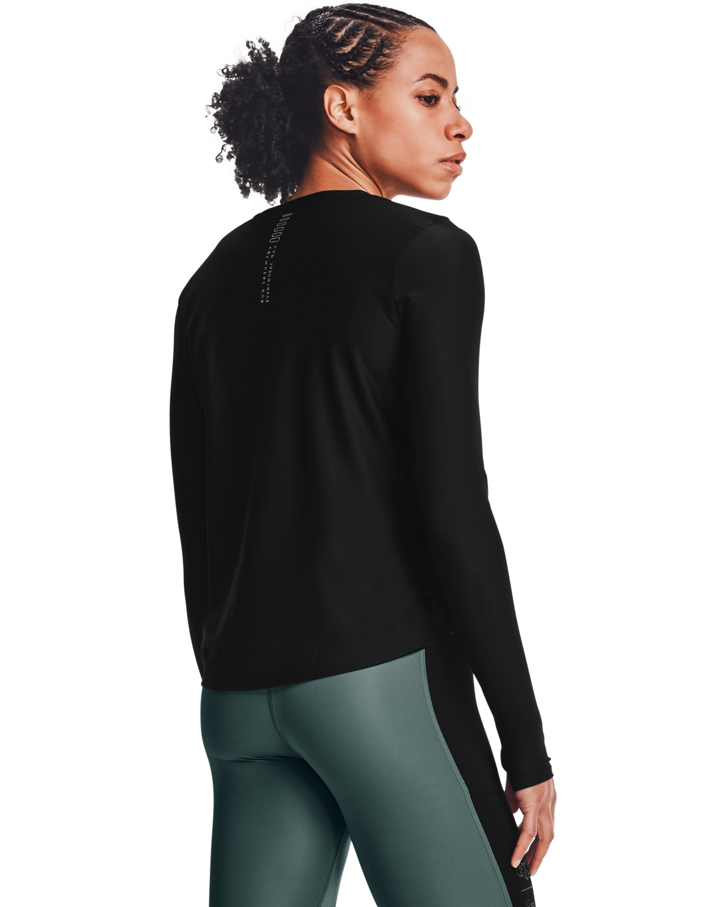Women's UA Run Anywhere Cropped Long Sleeve Shirt