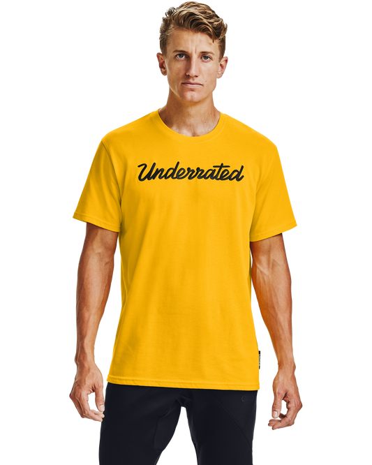 Mens Curry Embroidery T-Shirt