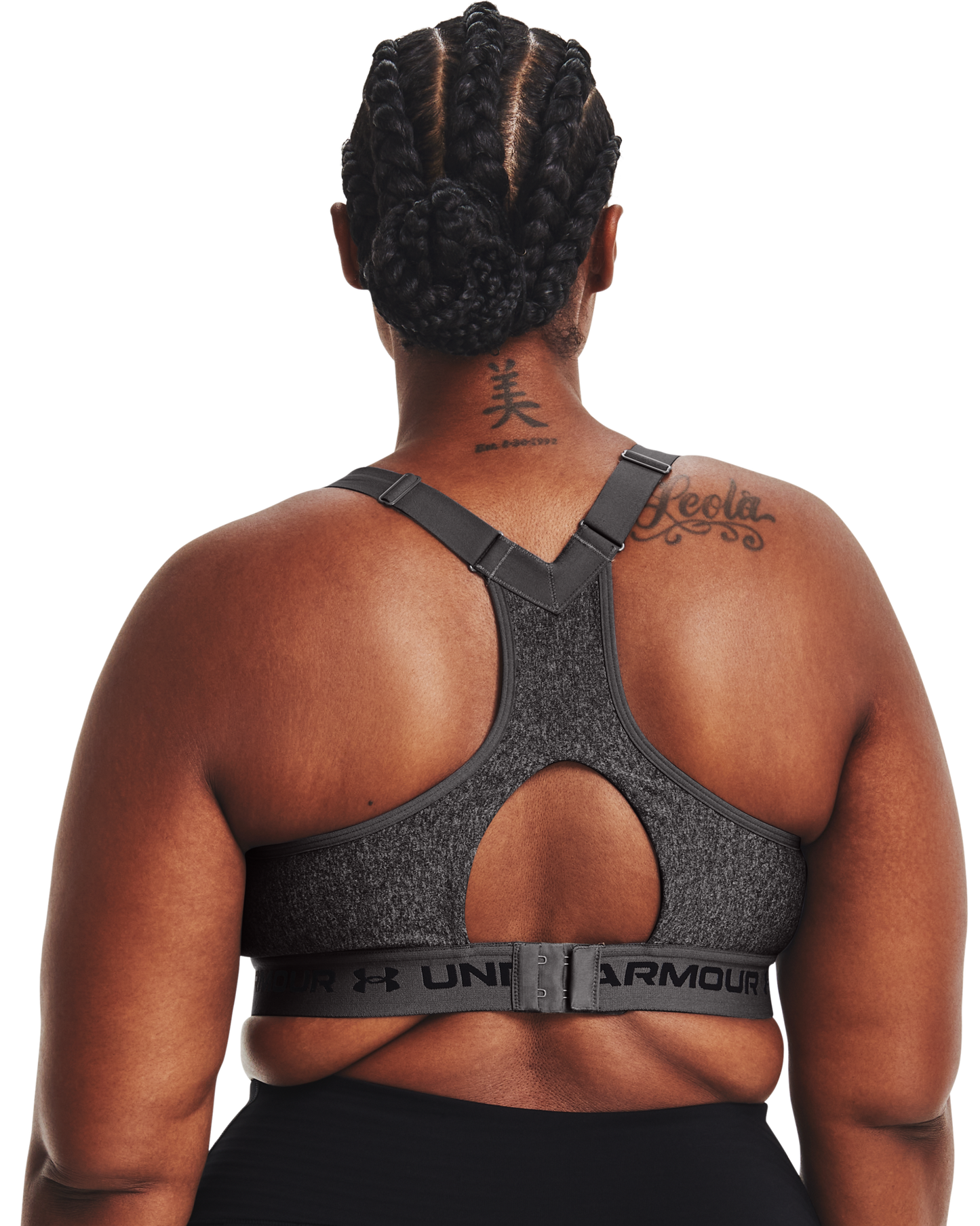 Women's Armour® High Crossback Heather Sports Bra