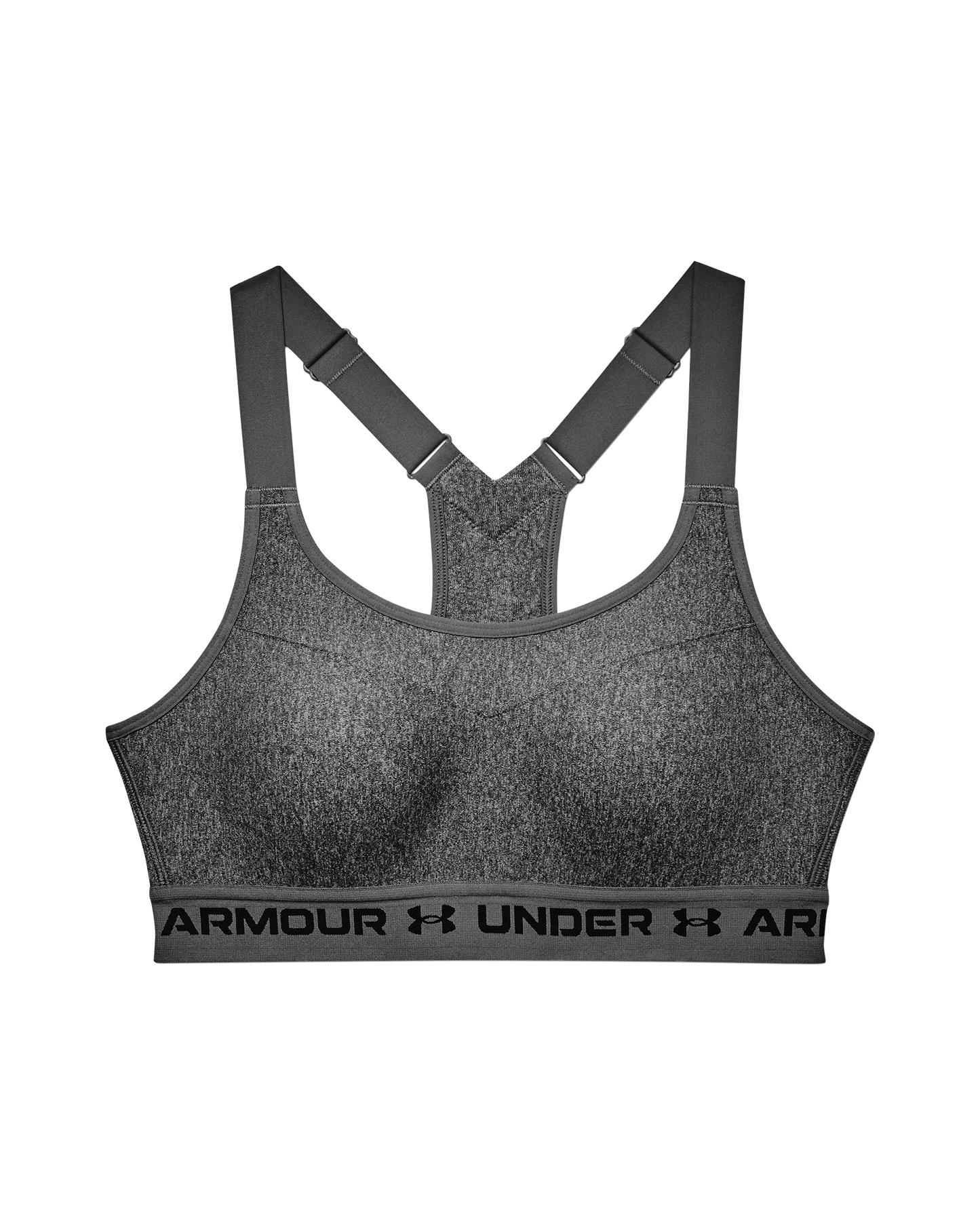Women's Armour® High Crossback Heather Sports Bra
