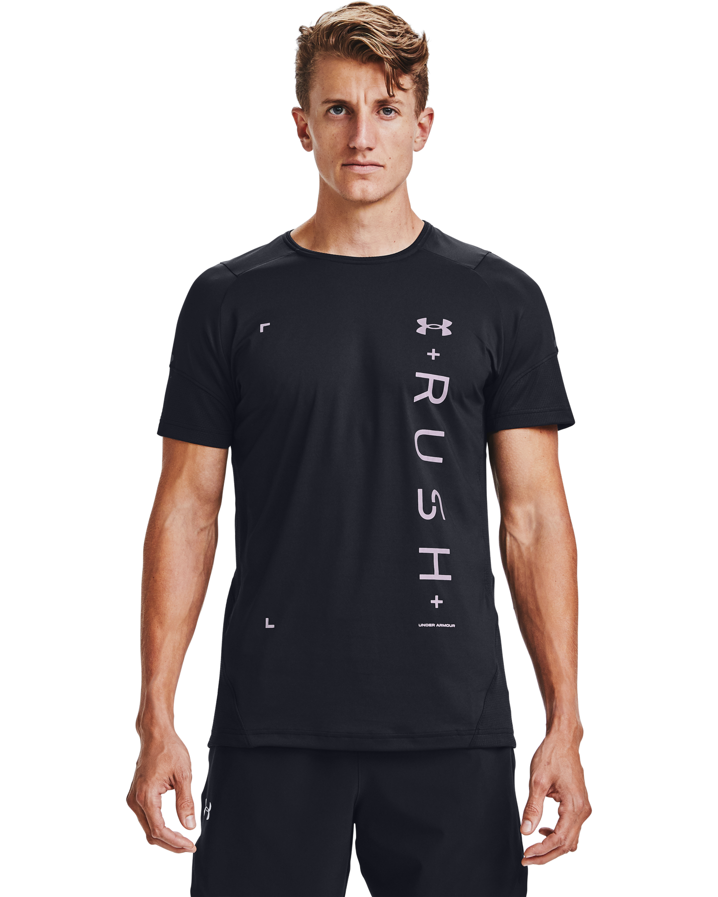 Men's UA RUSH™ 2.0 Graphic Short Sleeve Shirt