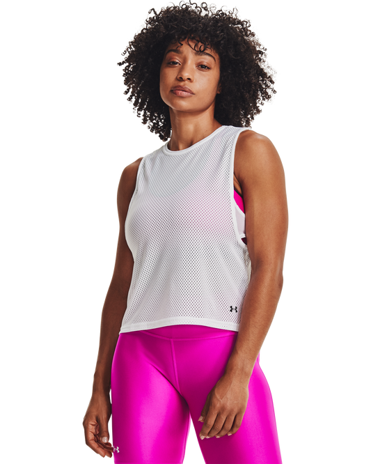 Women's HeatGear® Armour Muscle Mesh Tank