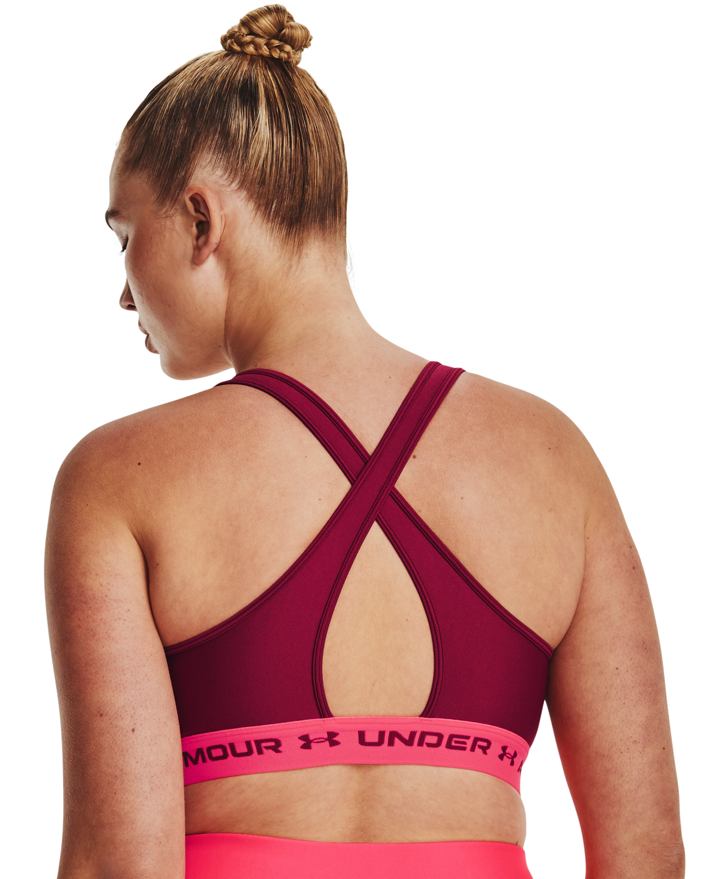 Women's Armour® Mid Crossback Sports Bra
