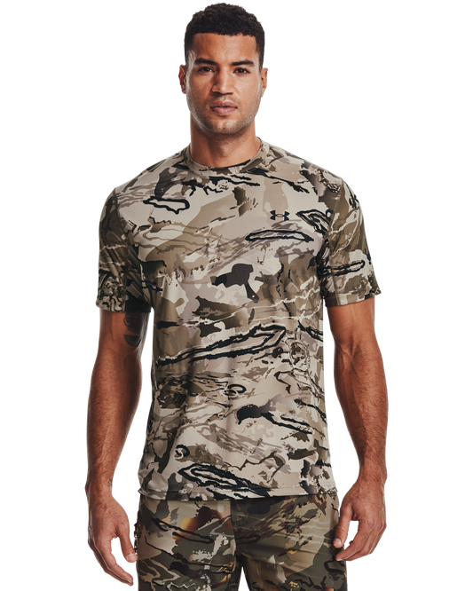 Men's UA Iso-Chill Brush Line Short Sleeve