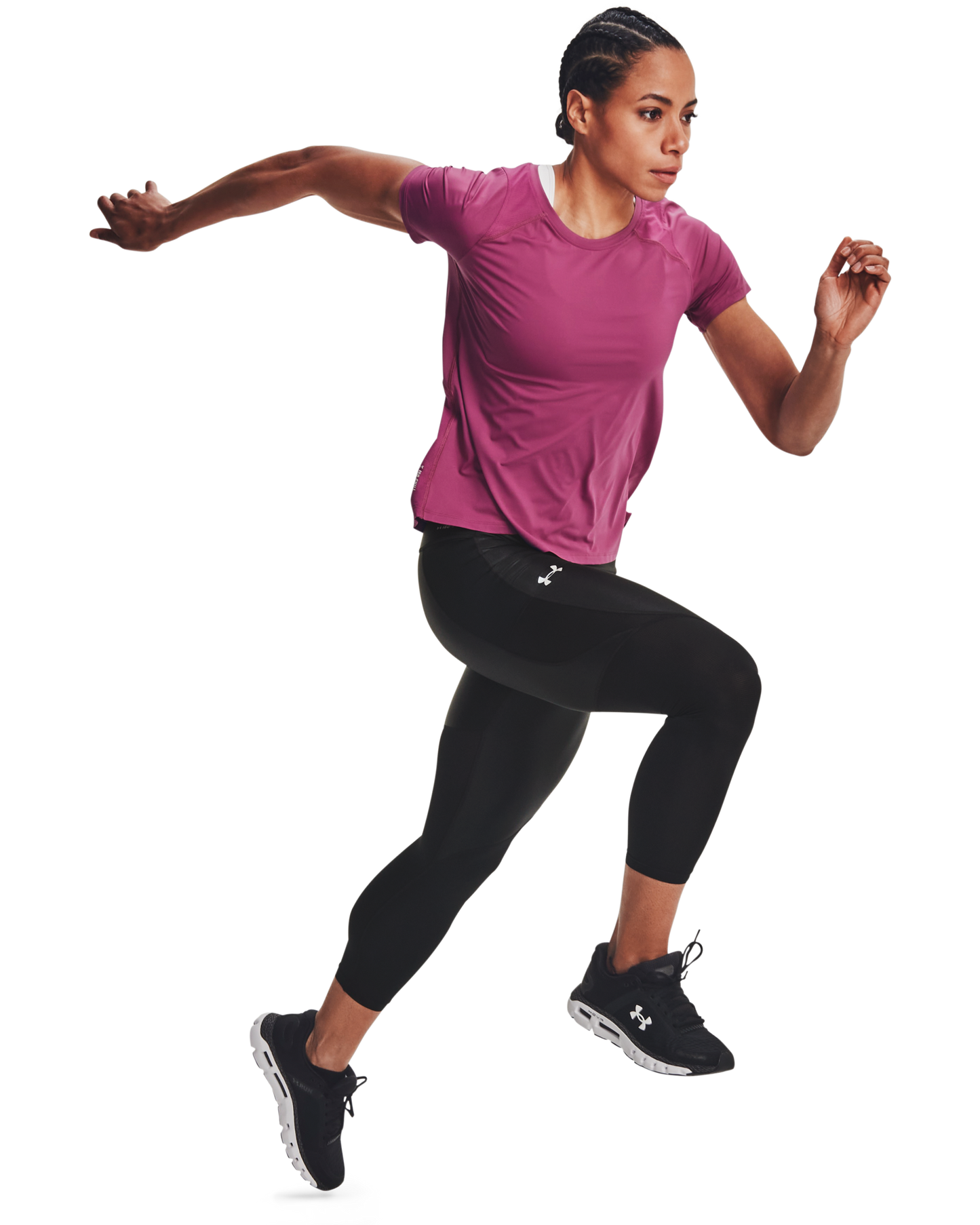 Women's UA Iso-Chill Run 7/8 Tights