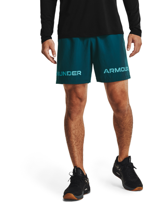 Men's UA Woven Graphic Wordmark Shorts