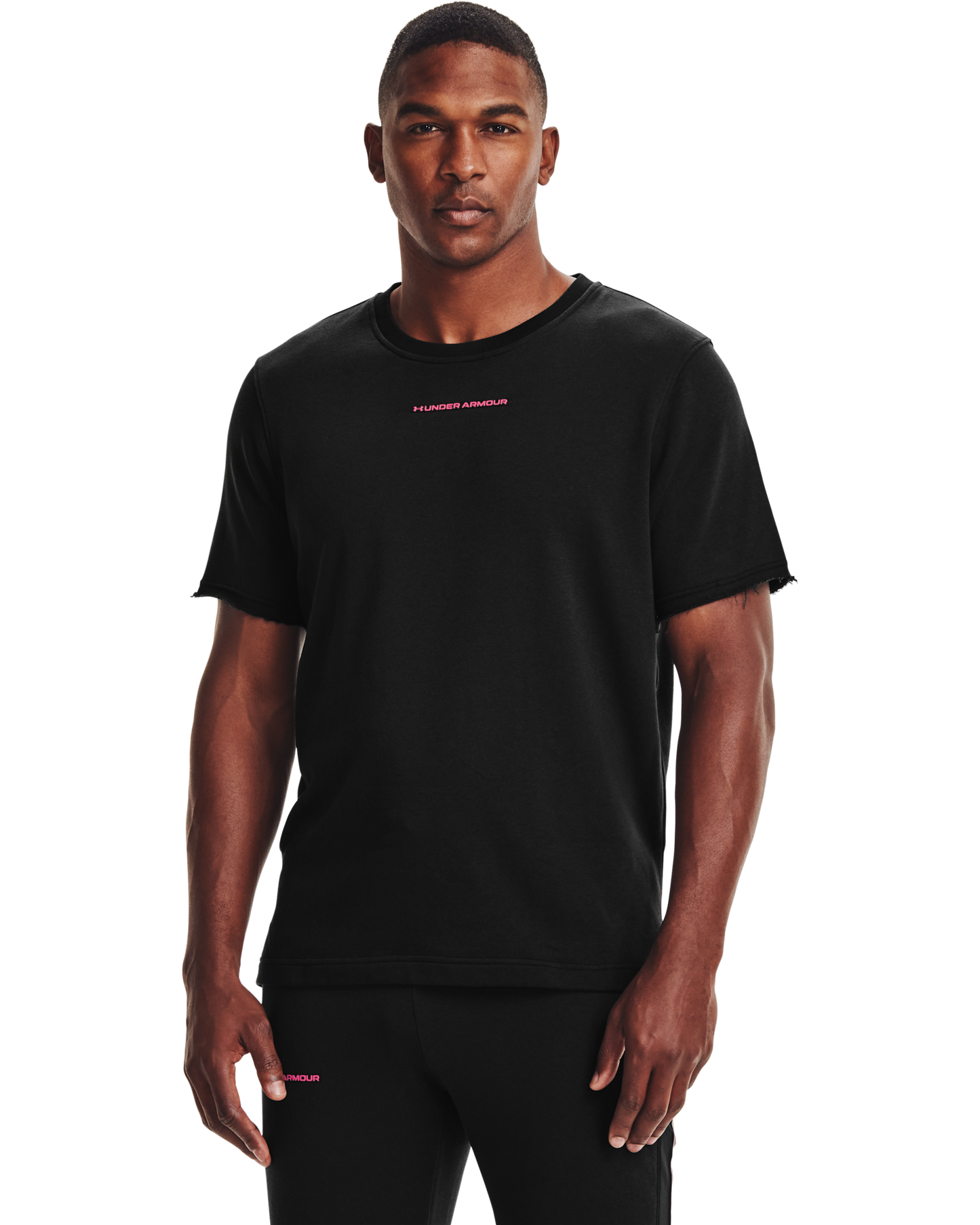 Men's UA Rival Terry AMP Short Sleeve Crew
