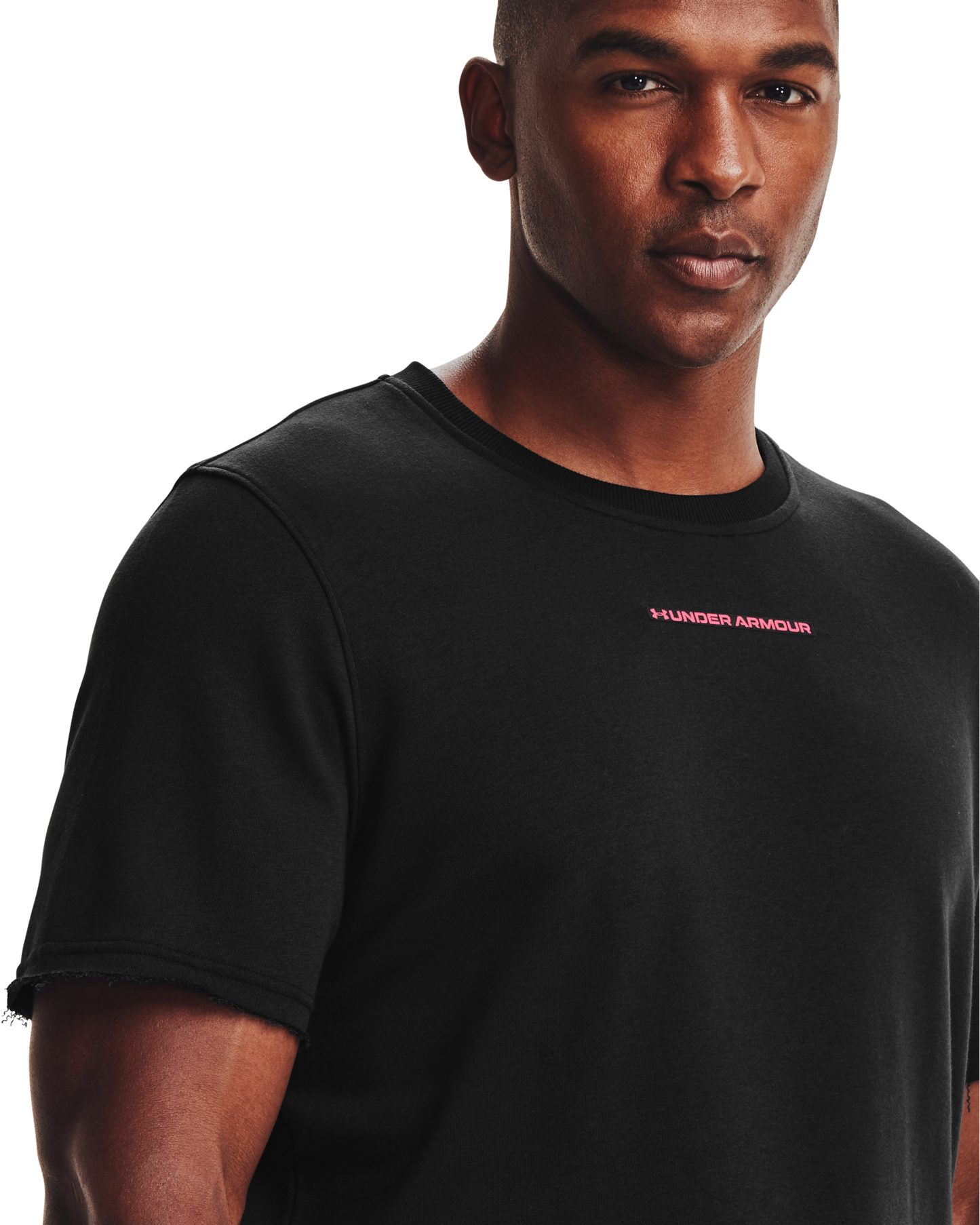 Men's UA Rival Terry AMP Short Sleeve Crew