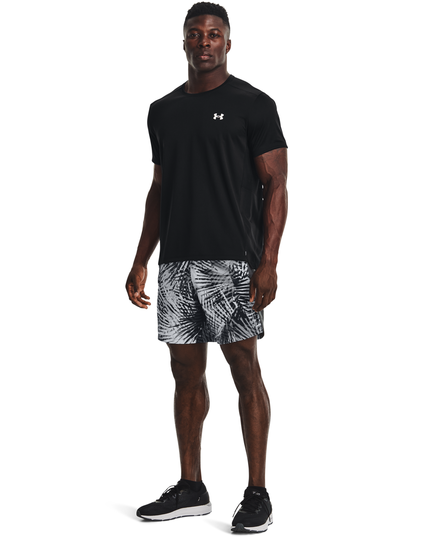 Men's UA Launch Run 7inch Print Shorts