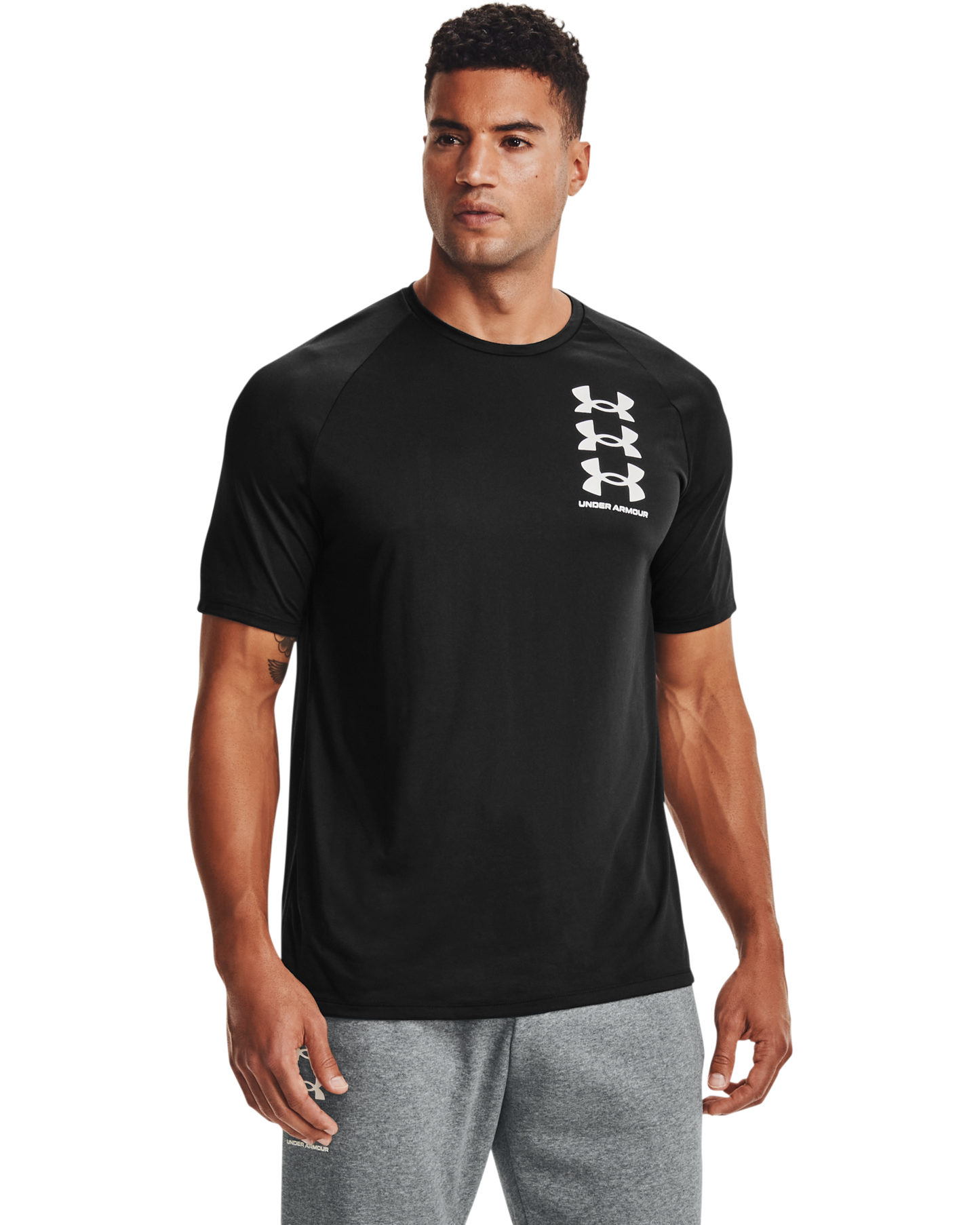 Men's UA Tech™ Triple Logo Short Sleeve