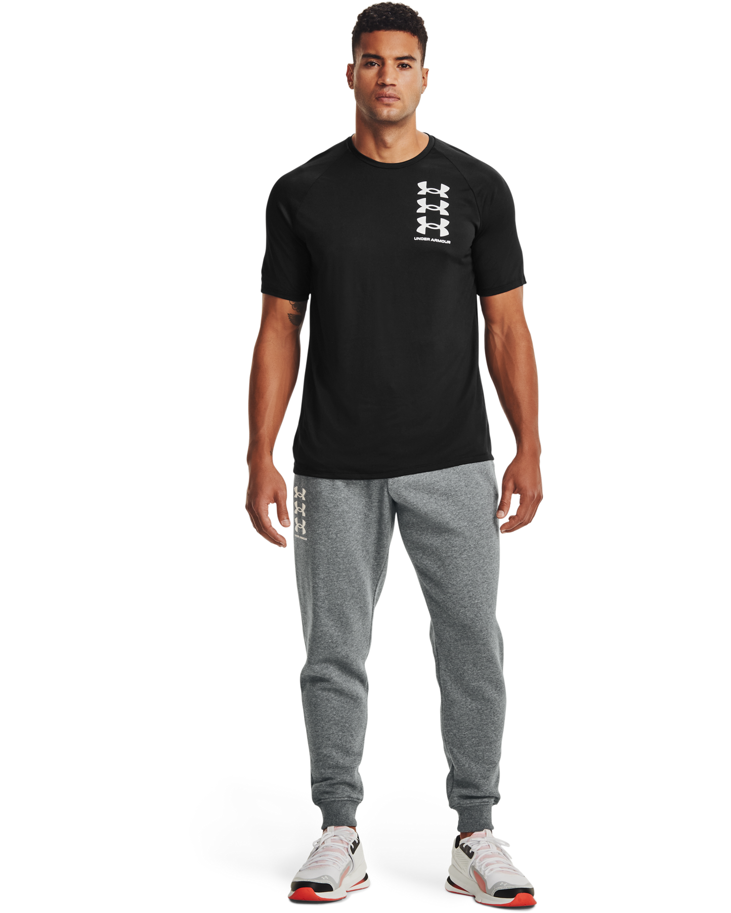 Men's UA Tech™ Triple Logo Short Sleeve